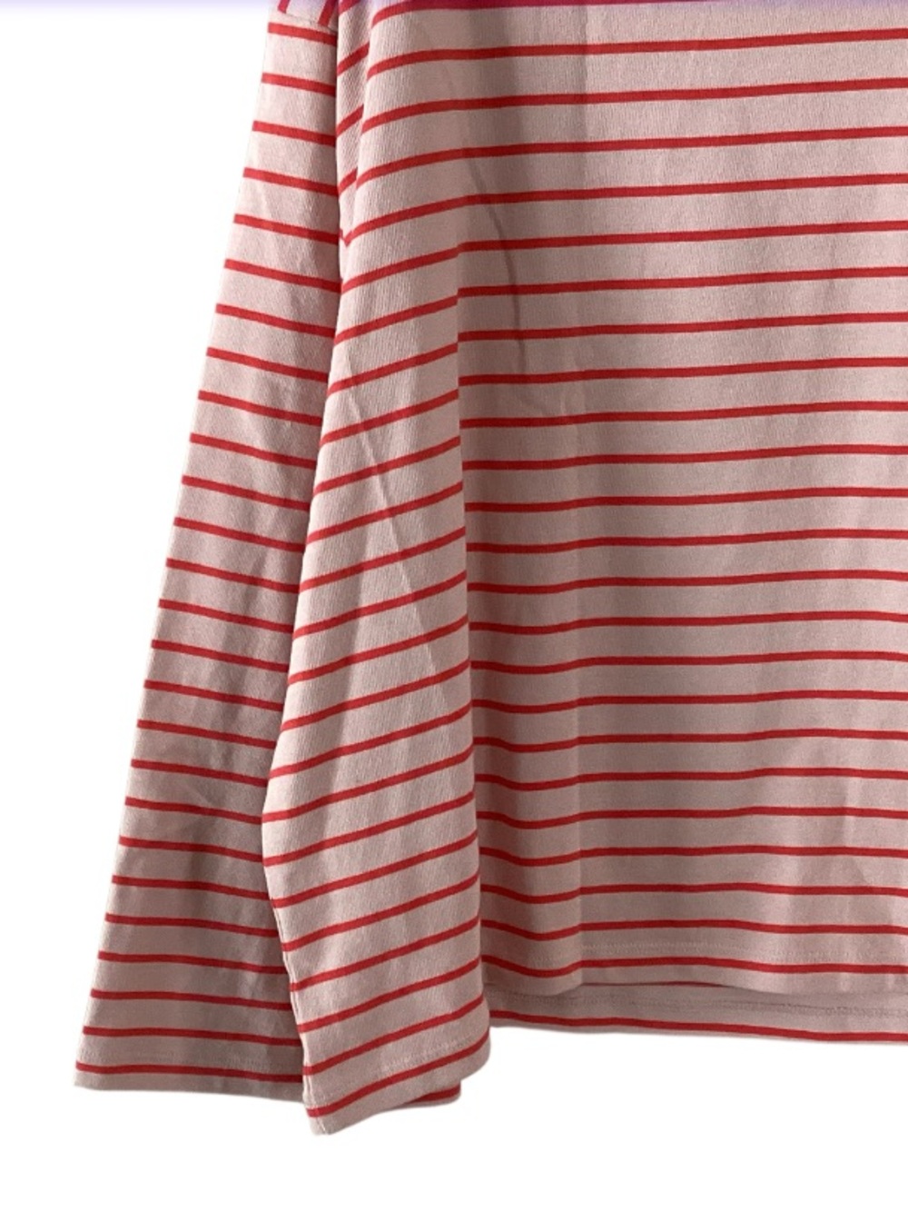 Lucky Brand Striped Cotton Scoop Crewneck Top XXL NWT - Picture 8 of 12